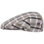 Inglese Cotton Flat Cap by Lipodo grey