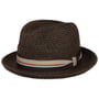 Salemo Player Pie Hat by Bailey 1922 dark brown