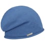 Rolled Edge Beanie by Seeberger blue