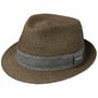 Reidton Toyo Trilby Straw Hat by Stetson brown