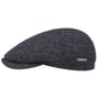 Belfast Tweed Flat Cap by Stetson blue