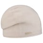 Rolled Edge Cashmere Beanie by Seeberger oatmeal