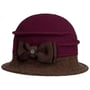 Oretka Milled Wool Hat by Lierys plum