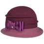 Oretka Milled Wool Hat by Lierys bordeaux