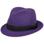 Kids Wool Felt Trilby Hat by Lipodo purple