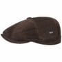 8 Panel Cordial Flat Cap by Lipodo brown