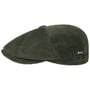 8 Panel Cordial Flat Cap by Lipodo olive
