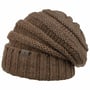 Jil Oversize Knit Hat by Lierys dark beige