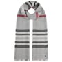 Basic Checked Scarf by Fraas grey