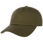Low Profile Cotton Strapback Cap olive