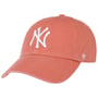 Yankees CleanUp Strapback Cap by 47 Brand red