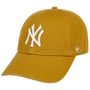 Yankees CleanUp Strapback Cap by 47 Brand yellow