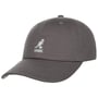 Washed Dad Hat Baseball Cap by Kangol grey