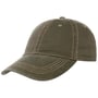 Washed Denim Baseball Cap by Lipodo olive
