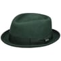 Gratus Pork Pie Felt Hat by Lipodo dark green