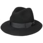 New York Traveller Felt Hat by Lipodo black