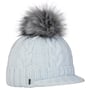 Britta Cable Knit Beanie by McBURN light blue