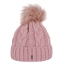 Cable Knit Hat with Cuff by McBURN rose