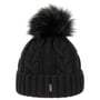 Cable Knit Hat with Cuff by McBURN black