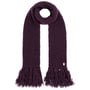 Bratz Alpaca Wool Scarf by bedacht plum