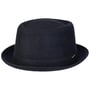 Wool Pork Pie Hat by Stetson navy