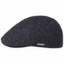 Texas Classic Wool Flat Cap by Stetson navy