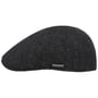 Texas Wool Herringbone Cap by Stetson black-grey