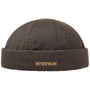 Old Cotton Winter Docker Hat by Stetson brown