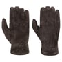 Basic Pigskin Leather Gloves by Stetson dark brown