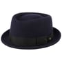 Crushable Pork Pie Hat by Lierys navy