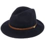 Outdoor Traveller Wool Felt Hat by Lipodo navy