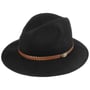 Outdoor Traveller Wool Felt Hat by Lipodo black