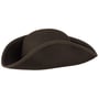 Three Cornered Wool Felt Hat by Lipodo brown