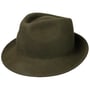Uni Trilby Wool Felt Hat by Lipodo olive