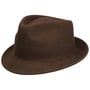 Uni Trilby Wool Felt Hat by Lipodo dark brown