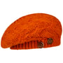 Jil Knit Beret with Buttons by Lierys terracotta