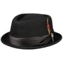 Stout Pork Pie Wool Felt Hat by Brixton black