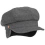 Camilla Newsboy Cap with Ear Flaps by Mayser anthracite