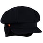 Camilla Newsboy Cap with Ear Flaps by Mayser navy