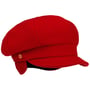 Camilla Newsboy Cap with Ear Flaps by Mayser red