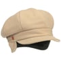 Camilla Newsboy Cap with Ear Flaps by Mayser oatmeal