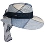 Straw Hat with Cloth Band by Lipodo blue