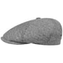 Milner Silk Flat Cap by Stetson black-white