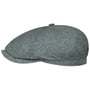 Milner Silk Flat Cap by Stetson green-blue