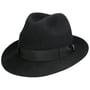 Marengo Fur Felt Bogart Hat by Borsalino black