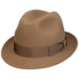 Marengo Trilby Fur Felt Hat by Borsalino beige