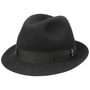 Marengo Trilby Fur Felt Hat by Borsalino black
