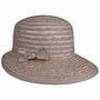 Paglina Straw Cap by Seeberger grey