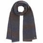 Carnell Knit Scarf by Lierys brown-blue