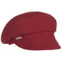 Rainy Day Newsboy Cap by Seeberger red